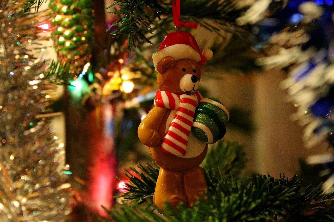 Weihnachts-Lichterbogen aus Holz