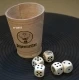 Würfelbecher inkl. 5 Würfel, Jägermeister
