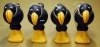 Pechvogel Figuren, 4 er Packung, Größe ca. (L=11 B=6 H=13 cm), K