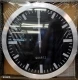 Wanduhr , Ø 40 cm, 100% Aluminium, SEGNALE Quartz