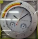 Wanduhr , Ø ca. 30 cm, Mit Thermometer und Hygrometer